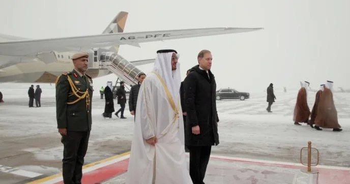 BƏƏ Prezidenti Rusiyaya səfər edib