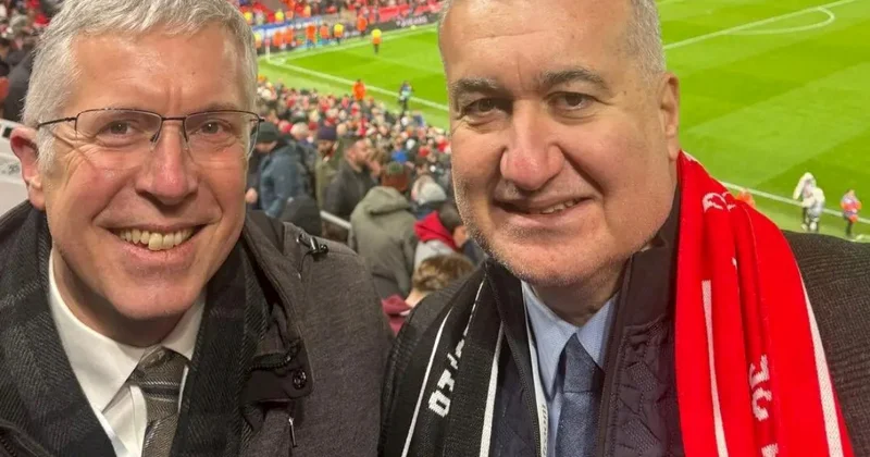 Səfirlər birlikdə Liverpul Qarabağ oyununu izlədi VİDEO