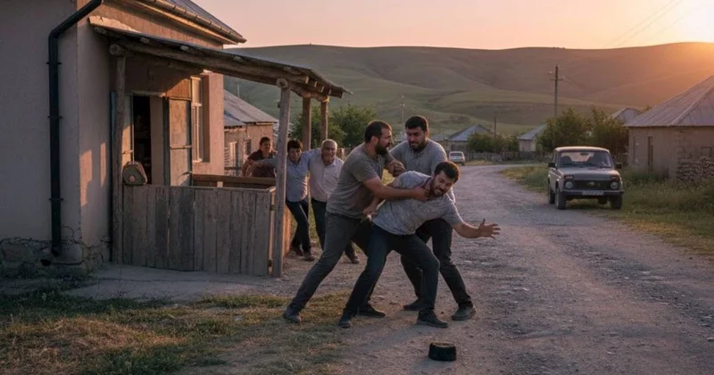 Papağı yerə düşdü, özünü itirdi Çardağa görə kəndlilər düşmən oldu