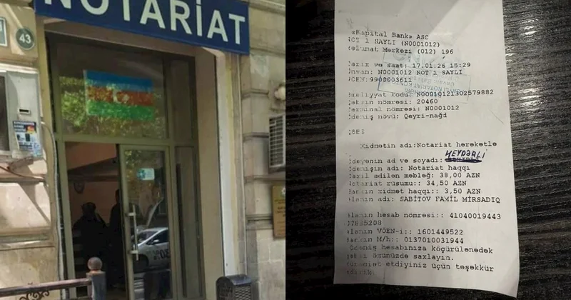 1 saylı Notariatda qanunsuzluq Bizdə belədir