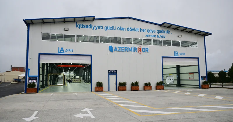 Завод Azermirror будет производить 900 тыс. кв. м зеркальных листов в год