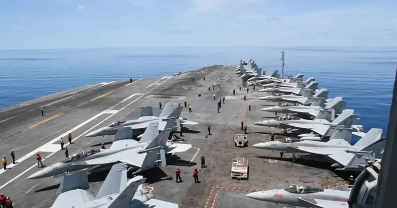 США завершают наращивание военных сил у берегов Ирана