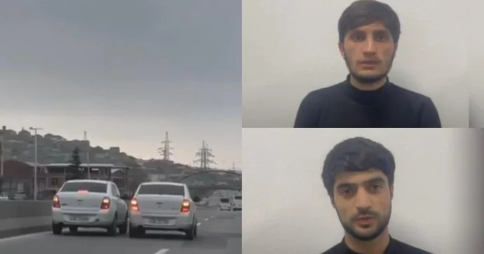 Sürət yarışına çıxan hər iki sürücü saxlanıldı DYP yeni görüntülər yaydı VİDEO