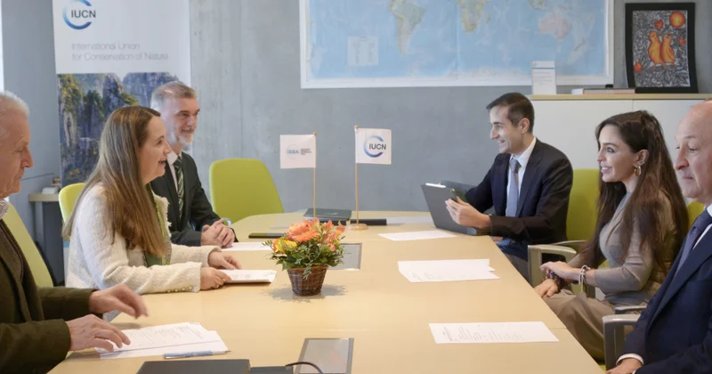 Leyla Əliyeva və Qretel Agilar İsveçrədə əməkdaşlıq imkanlarını müzakirə ediblər