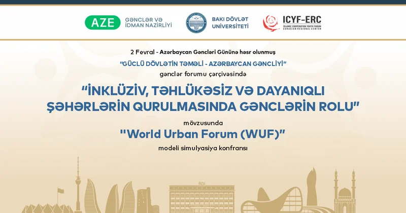 BDU da “WUF modeli” simulyasiya konfransı keçirilib