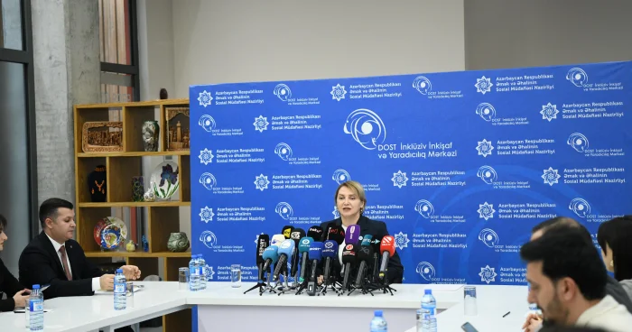 DOST İnklüziv İnkişaf və Yaradıcılıq Mərkəzindəki benefisiarların sayı məlum olub