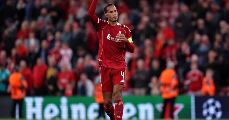 Вирджил Ван Дейк вошел в историю Лиги чемпионов в матче с Карабахом