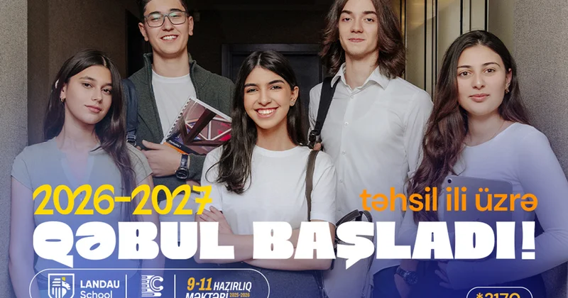 “9 11 Hazırlıq Məktəbi”nə 2026/2027 tədris ili üzrə qəbul başladı!