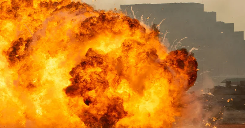 В Буэнос Айресе на одном из складов прогремел мощный взрыв