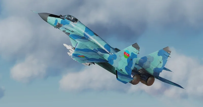 MiQ 29 təyyarəsinin təlim uçuşu zamanı qəzaya uğramasından 18 il keçir FOTO