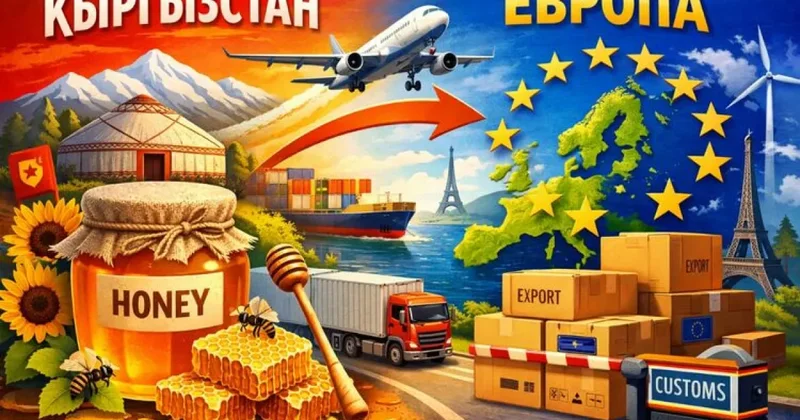 В ЕС будут продавать мед из Кыргызстана