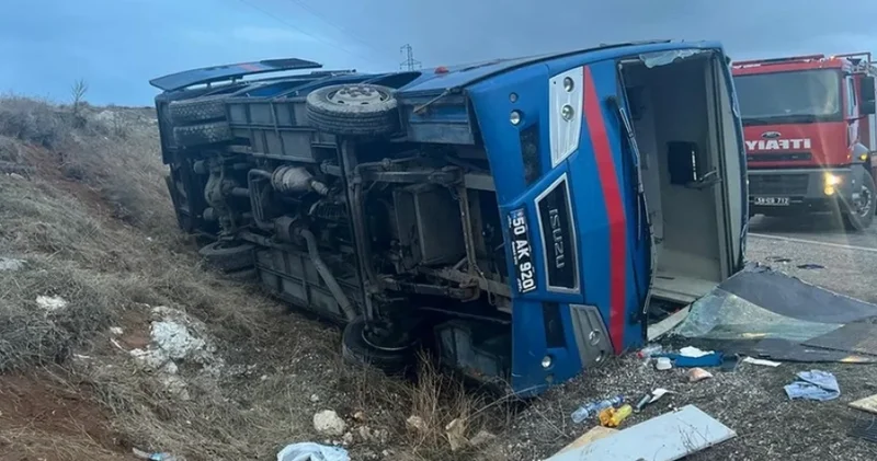 Məhbusları daşıyan avtomobil aşıb, 10 nəfər yaralanıb