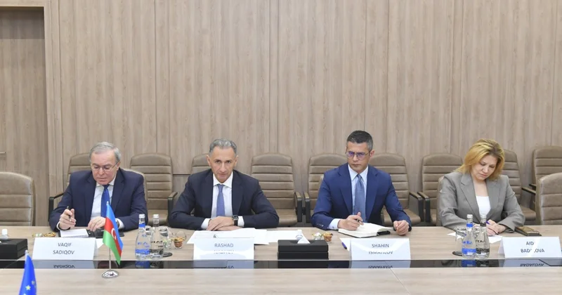 Rəşad Nəbiyev Gert Can Kupman ilə görüşdü FOTOLAR