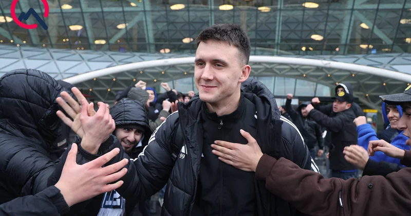 “Qarabağ” Bakıya qayıtdı Fotolar Video