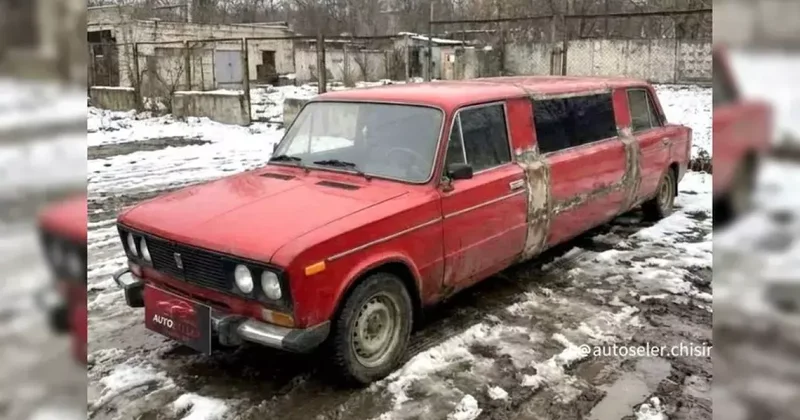 В Молдове продают лимузин ВАЗ 2106 с бильярдом в салоне ФОТО