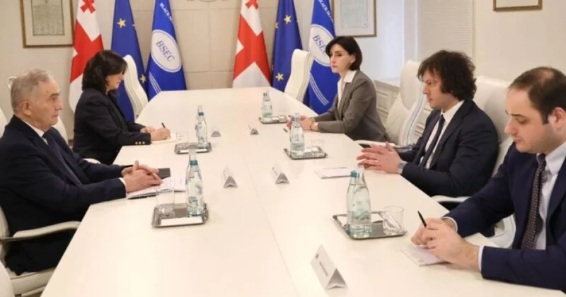 Gürcüstanda Orta Dəhlizlə bağlı müzakirə aparılıb