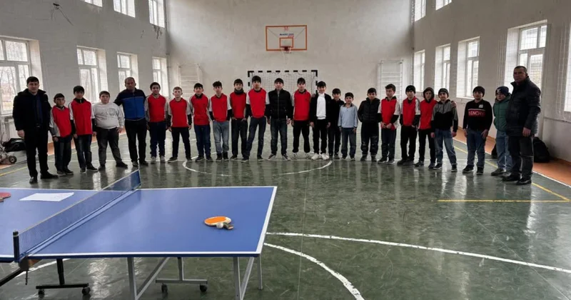 Ağstafada stolüstü tennis üzrə turnir keçirilib