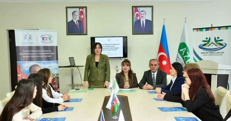 Gənclər üçün Ümummilli Lider Heydər Əliyevin irsi FOTOLAR