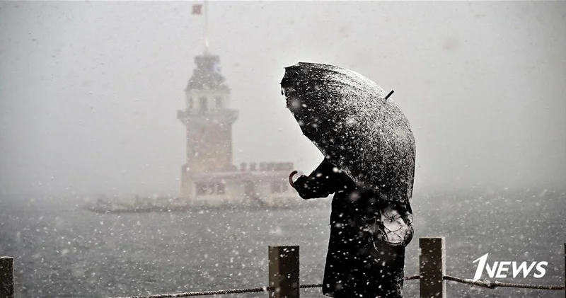В Стамбуле ожидается резкое похолодание и снег