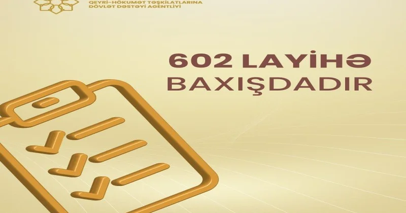 QHT Agentliyi 602 layihə ilə bağlı MƏLUMAT AÇIQLADI