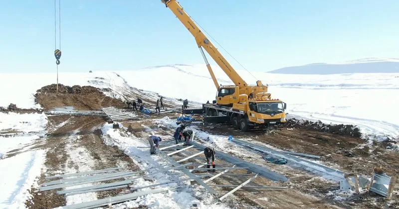 “Zəngəzur” elektrik ötürmə xəttinin çəkilməsinə başlanılıb Video