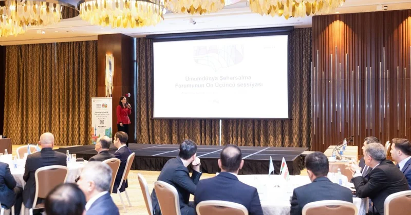 WUF13 ə hazırlıq çərçivəsində dövlət qurumları üçün dayanıqlılıq üzrə sessiya keçirildi FOTO