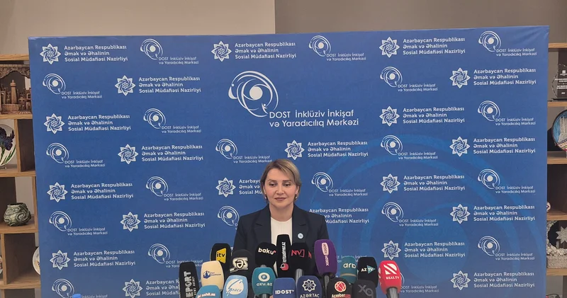 DOST İnklüziv İnkişaf və Yaradıcılıq Mərkəzində mətbuat konfransı keçirilib