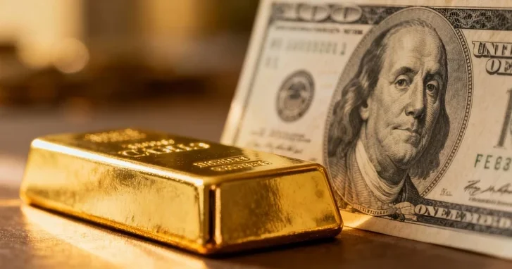 Золото обновило исторический рекорд: цена превысила 5615 долларов за унцию