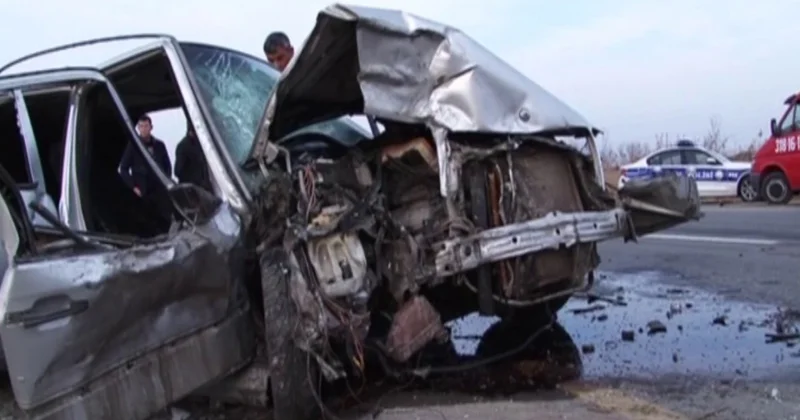В Гяндже столкнулись автомобили есть пострадавшие
