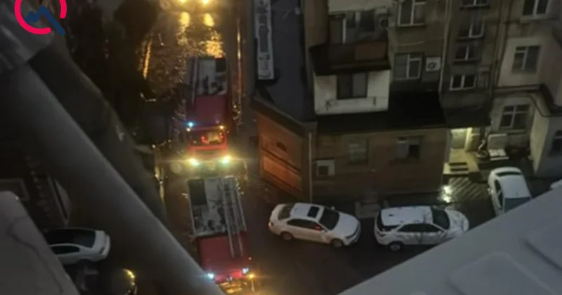 “2 gün əvvəl binamızda yanğın oldu, nə işığımız, nə də suyumuz var” Fotolar