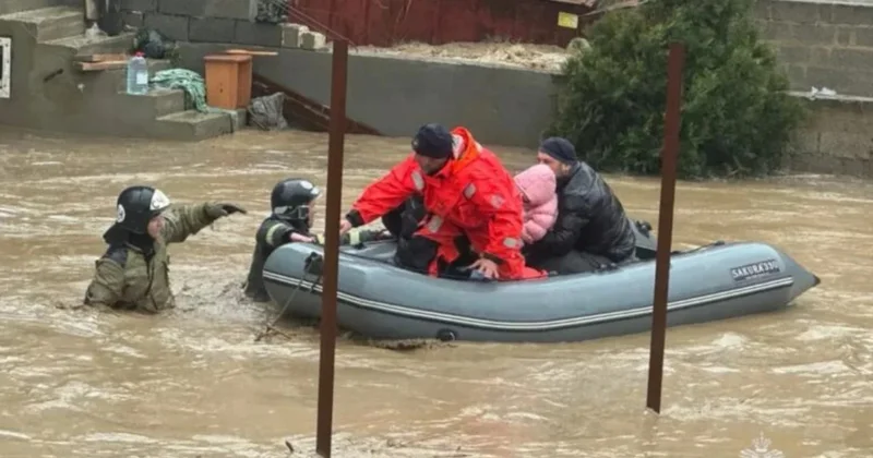 В Дагестане сотни домов оказались под водой из за проливных дождей