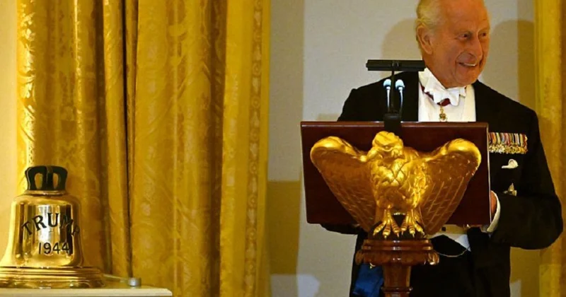 Тонкий юмор короля Карла о короле Трампе ВИДЕО