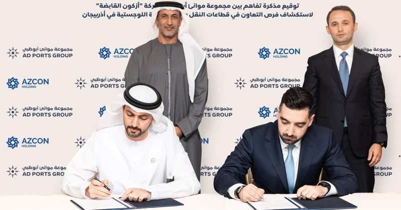 ® AZCON Holding və AD Ports Group logistika və rəqəmsal həllər üzrə əməkdaşlığı genişləndirir
