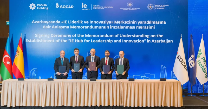 PASHA Holding и SOCAR подписали меморандум о создании Инновационного центра в Баку совместно с испанским университетом IE ФОТО