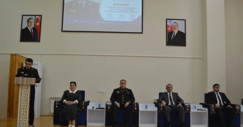 Sağlam gələcək naminə birgə mübarizə: Mingəçevirdə zərərli vərdişlərə qarşı maarifləndirici konfrans