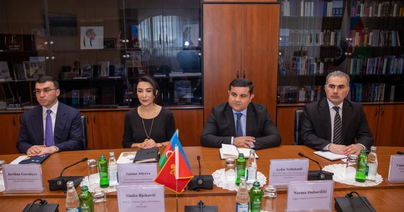 Monteneqro ombudsmanı: Azərbaycanla əməkdaşlıq üçün geniş imkanlar mövcuddur