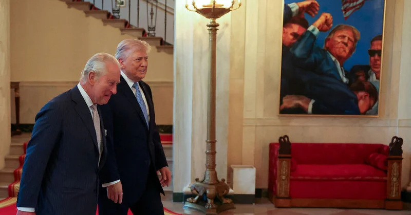 Карл III сделал Трампу необычный подарок Minval Politika