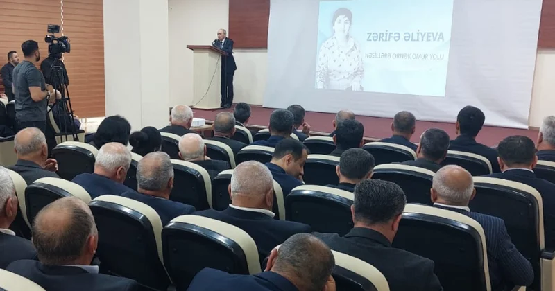 Akademik Zərifə Əliyevanın irsi və humanitar missiya Saatlıda silsilə tədbirlər
