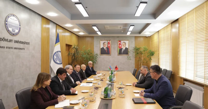 Albaniya universitetləri ilə əməkdaşlıq BDU nun beynəlxalq əlaqələrini genişləndirəcək