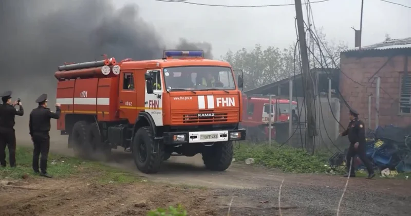 FHN Oğuzda 254 şəxsi heyət və 41 texnika ilə təlim keçirdi FOTO/VİDEO