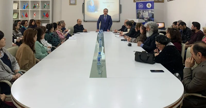 Teatrşünas alim İnqilab Kərimovun 95 illik yubileyinə həsr edilən elmi sessiya