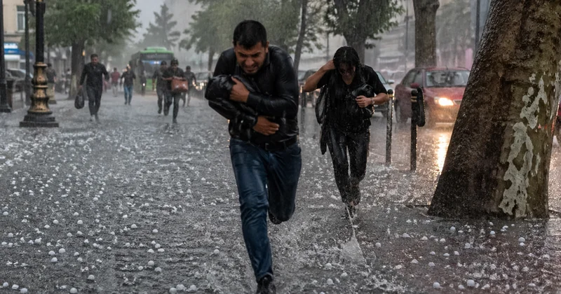 Ayın son günü şimşək çaxacaq, dolu düşəcək PROQNOZ