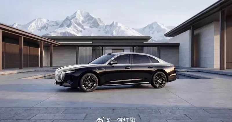 В Сети появились официальные фотографии нового седана Hongqi H9