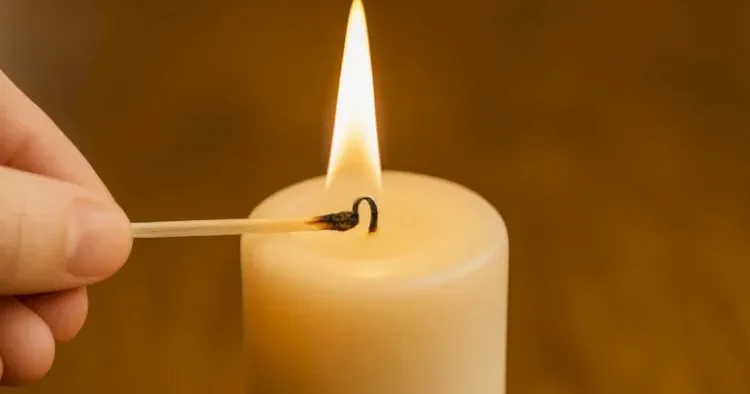 Şam ilə evi yandırdılar
