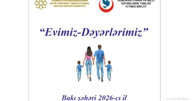 Demokratiyanın və Milli Dəyərlərin Təbliği İB “Evimiz Dəyərlərimiz” layihəsinin icrasına start verir