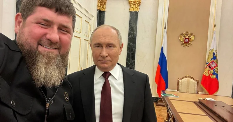 Путин среди ночи провел в Кремле рабочую встречу с Кадыровым Minval Politika