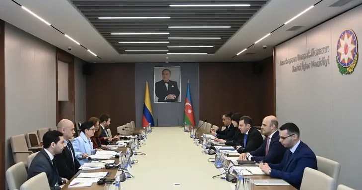 Состоялись переговоры МИД Азербайджана и Колумбии