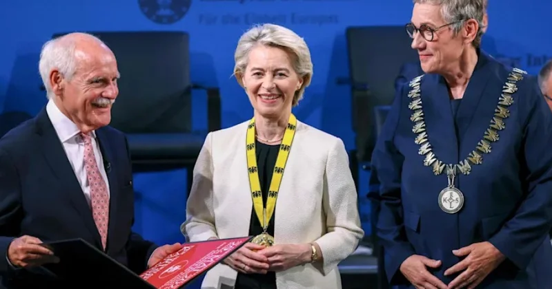 Ursula Fon der Lyayen “Karl” mükafatına layiq görülüb