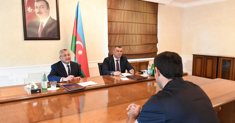 Rövşən Rzayev İsmayıllıda qəbul keçirdi FOTOLAR
