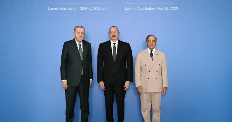 Azərbaycan, Türkiyə və Pakistan Liderləri Laçında gələcək planları müzakirə etdi FOTO